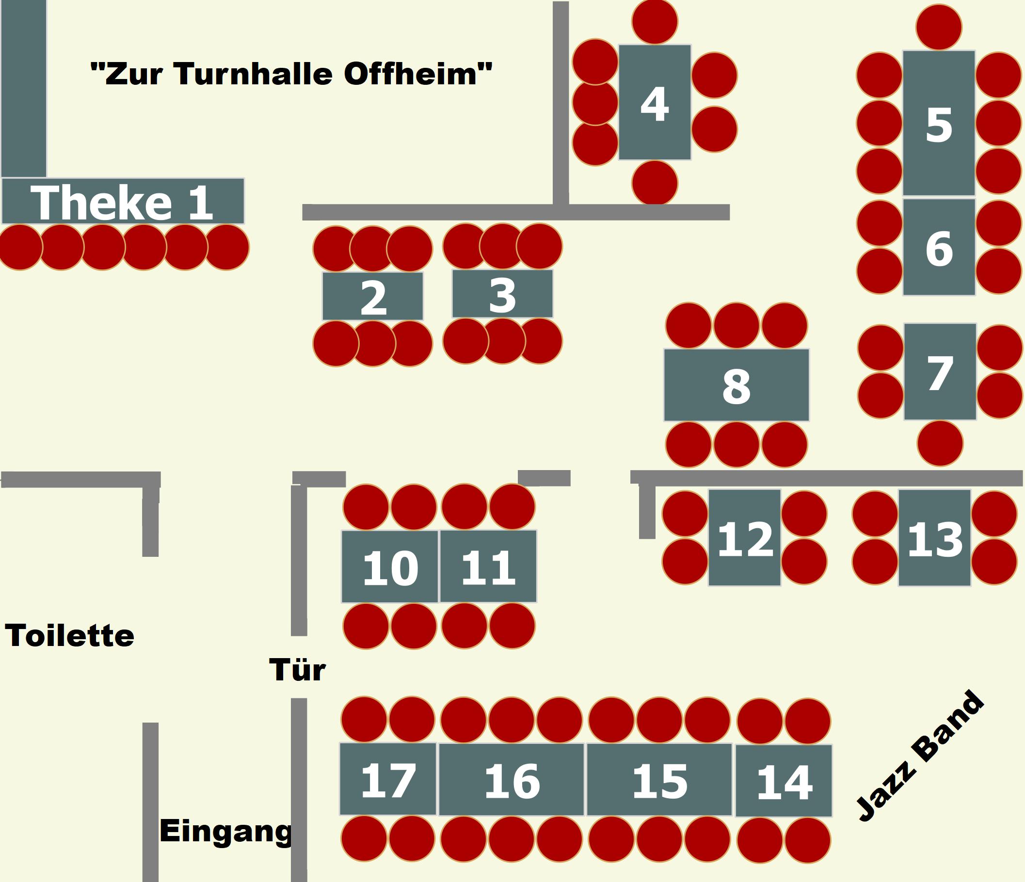Gaststätteplan floor plan